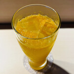 天冨良 銀座 よこ田 - みかんのつぶつぶは缶詰みかんの味がするから大好き♡