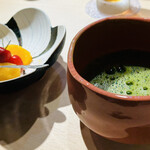 天冨良 銀座 よこ田 - お臼＆フルーツの写真も少しアップで♡