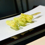 天冨良 銀座 よこ田 - そら豆