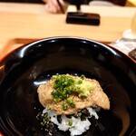 一本杉 川嶋 - ヒラメの胡麻出汁茶漬け