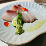 天冨良 銀座 よこ田 - 抹茶塩で食べても山葵＆醤油で食べても♡