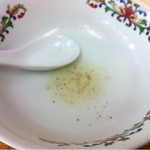 瀬戸内ラーメン 大島 - 完食_2013年8月