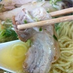 瀬戸内ラーメン 大島 - チャーシュー_2013年8月