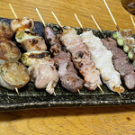 Kushiyaki Sugiura - 串焼き盛合せ・塩
