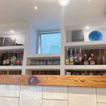 デザートカフェ ハチドリ - カウンター上部