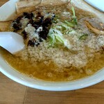 ラーメン 哲學 - 豚骨醤油ﾁｬｰｼｭｰ+背脂