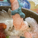 マルトマ食堂 - 甘エビの新鮮さに驚く、高級な店でもコレは出てこない