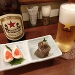 皆華 - 赤星＆お通し