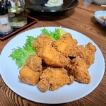 餃子 山女 - 若鶏のからあげ(1200円)