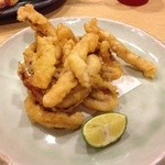 桜あん - イカの天ぷら