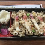 PLAISIR - ホッキ弁当はこんな感じ