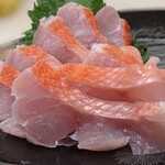 肴屋 魚まる - 金目鯛のお刺身