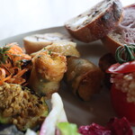 さじこよみ - 新じゃがと青紫蘇の春巻き