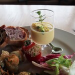 さじこよみ - とうもろこしの冷製スープ