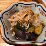 居酒屋 ヨーテル - 茄子とズッキーニの揚げびたし。つまみに最高！！