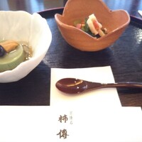 新宿 京懐石 柿傳 - ５月らしく新緑寄せと蓴菜