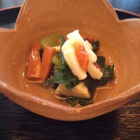 新宿 京懐石 柿傳 - 信楽焼