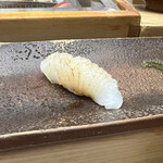 すし匠 - あおりいかのにぎり