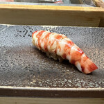 すし匠 - 車海老のにぎり