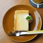 Cafe michikusa - チーズケーキセット（880円）