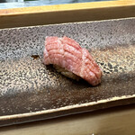 すし匠 - 鮪大トロのにぎり