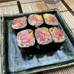 すし匠 - トロタク巻（1本）