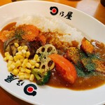 日乃屋カレー 新橋航空会館店 - 季節の野菜カレー 小　¥770