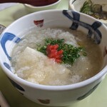 鯉とうなぎのまるます家 - 「お餅煮おろし」(￥500)