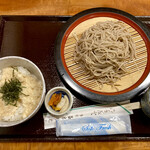 Namiki Soba - もりそばととろろご飯 小盛