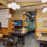 玉川そば - 店内