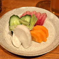 蕎麦 蘇枋 - ぬか漬け