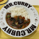 Mr.Curry Hokkaido - ナスとアスパラのチキントマトカレー979円