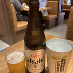Shou Rompou Semmon Ten Shoufukurou - こういうところは瓶ビールに限る、こだわり酒場のレモンサワーもしっかりこの器で出てくるところがよい。