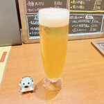 江坂鮨バル おーうえすと - お代わり生ビール