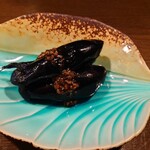 山海づくし勝也 - 茄子の漬け物