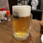 徳田酒店 - 生ビール　480円