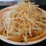 踊ろうサンダーバード - 料理写真:醤油2型並盛りニンニクコール880円+（豚マシ120円×2枚=220円）=1100円