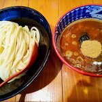 三田製麺所 - 濃厚豚骨魚介つけ麺：880円