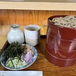 伯蕎庵 しばた - 割り込蕎麦 4段