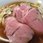 麺処 晴 - 特大レアチャーシュー