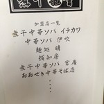 麺処 晴 - 煮干狂會