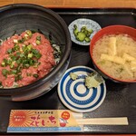 花いち - 【2023/6】まぐろたたき丼(セット無し)