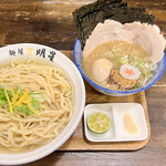 麺屋 明星 - こんぶ出汁特製つけ麺（冷）