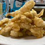 鯉とうなぎのまるます家 - げそ天