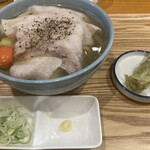 手打ちうどん 上を向いて - 