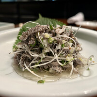 松阪牛炭火焼肉 東海亭 - センマイ刺し