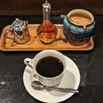 カフェ・ハイチ - 食後にお願いしたホットコーヒー。