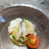 IMPASTO - アンティパスト　水ダコ　夏野菜　タルタル仕立て