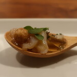 IZA - ミル貝のワンスプーンアップ