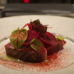 IZA - 鰹のカルパッチョアップ